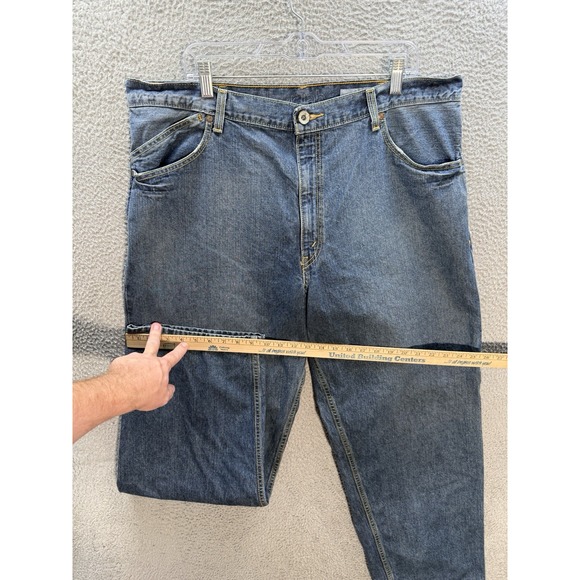 Vintage Levis Silvertab Jeans Mens 40 Blue Baggy Workwear Grunge Skater Y2K - Picture 6 of 11